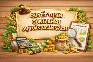 Quyết định công bố công khai giao dự toán ngân sách năm 2026